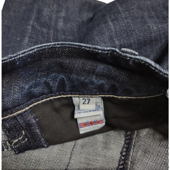 HUDSON Collin Made in USA Slim Skinny Stretch Ankle Jeans W422DHK Sz 27 L 26.5 - Picture 3 of 14